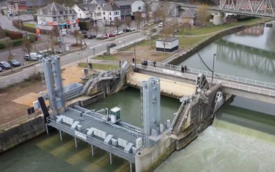 INAUGURATION D’UNE INAUGURATION DE LA NOUVELLE CENTRALE HYDROÉLECTRIQUE À ANSEREMME